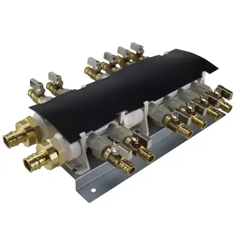 12-Port PEX-A Manifold with 1/2… — Photo 1