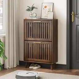Shoe Cabinet with Louvered 2… — Photo 1