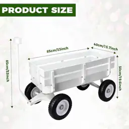 Pull Along Wagon White Flower… — Photo 2