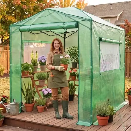EAGLE PEAK 8'x6' Portable Walk-in… — Photo 1