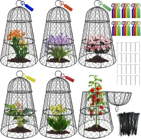6 Pcs Garden Cloches: 17.7"H… — Photo 1