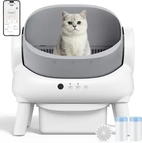 Automatic Litter Box,Open Top Self… — Photo 1