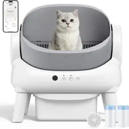 Automatic Litter Box,Open Top Self… — Photo 1