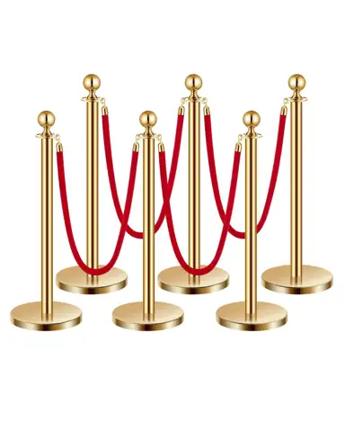 VEVOR Stanchion Posts, 6-Piece Set… — Photo 1