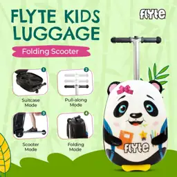 FLYTE Scooter Suitcase Folding Kids… — Photo 2