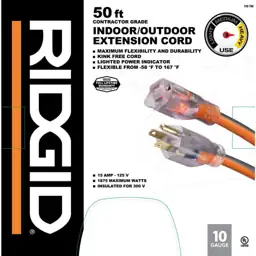 RIDGID 50 ft. 10/3 Heavy… — Photo 2