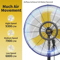 HiCFM 30-Inch Misting Outdoor Oscillating… — Photo 2