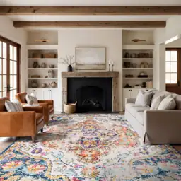 Rugshop Vintage Distressed Area Rug… — Photo 1