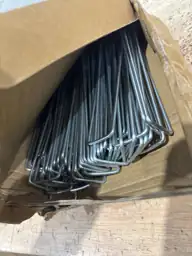 6 in. Steel Garden Staples… — Photo 3