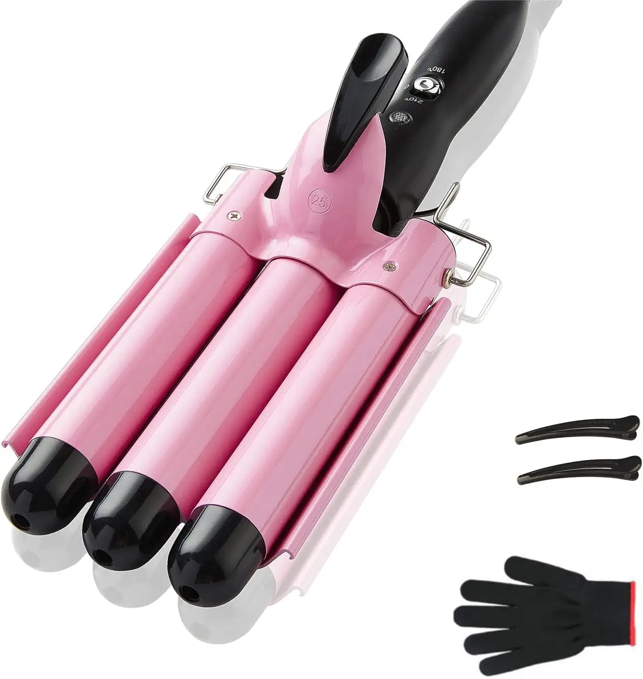 TOP4EVER 3 Barrel Curling Iron,… — Photo 1