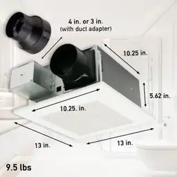 Panasonic FV-0511VF1 WhisperFit Retrofit Bath… — Photo 2