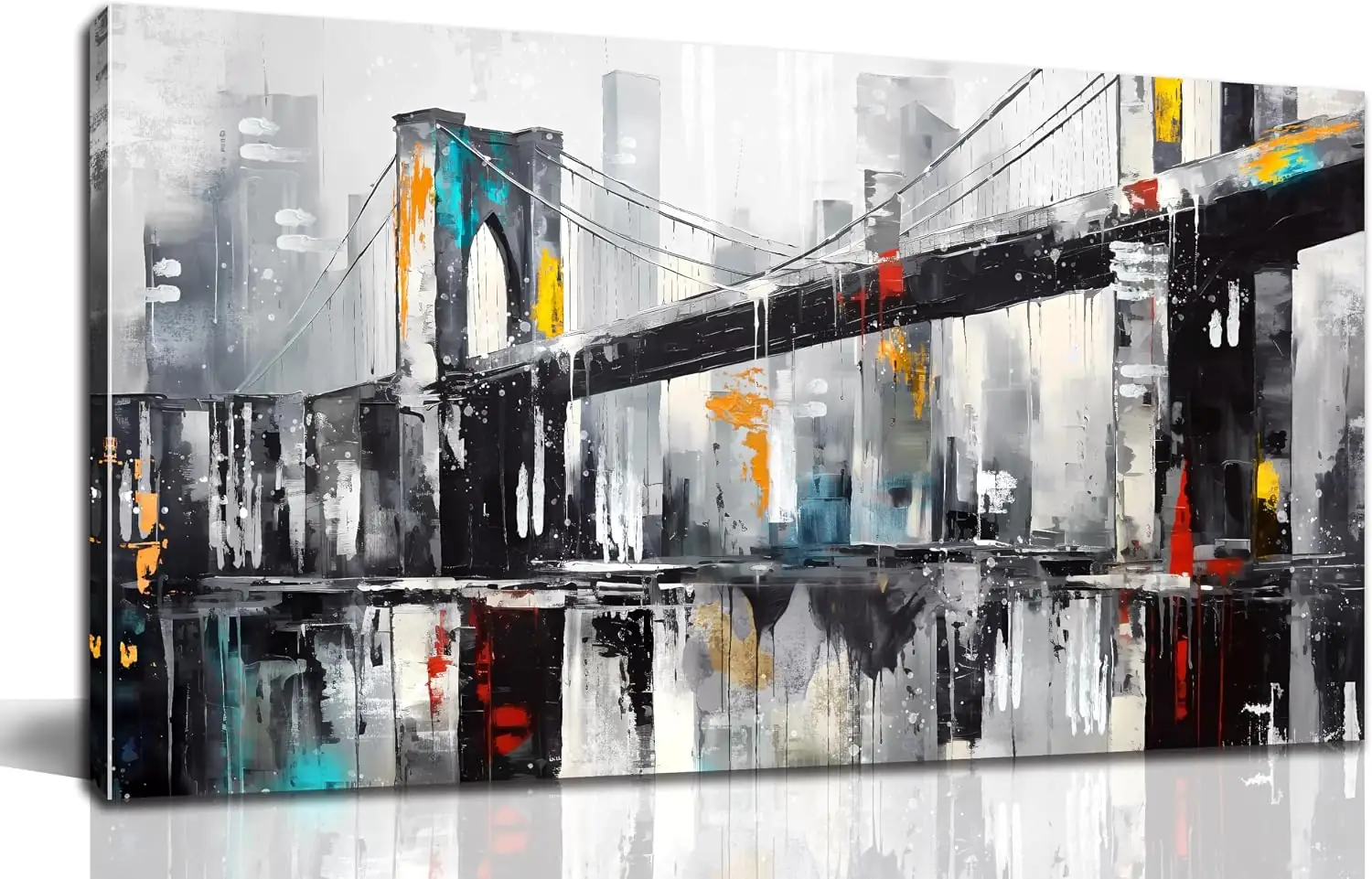 CANEITO 24x48" NYC Wall Art,… — Photo 1