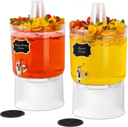 2 Gallon Drink Dispensers for… — Photo 1
