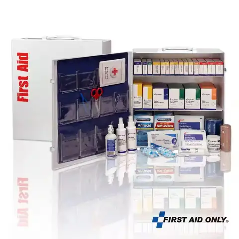 100-Person, 3-Shelf Metal ANSI B… — Photo 1