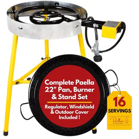 Paella Burner and Stand Set,… — Photo 1