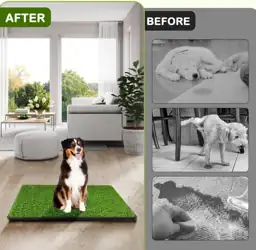 Dog Grass Pad with Tray,… — Photo 2
