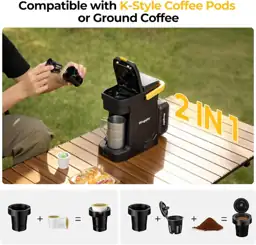 BougeRV 144Wh Portable Coffee Maker… — Photo 2