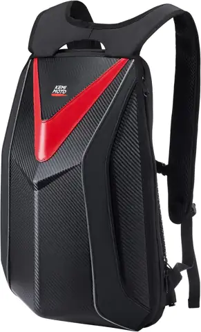 KEMIMOTO Motorcycle Backpack, Hardshell Helmet… — Photo 1
