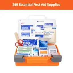 260-Piece OSHA Plastic First Aid… — Photo 2