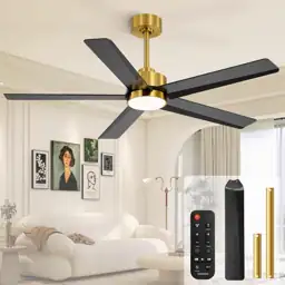 Conciseer 52-Inch Ceiling Fan with… — Photo 1