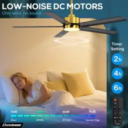 Conciseer 52-Inch Ceiling Fan with… — Photo 2