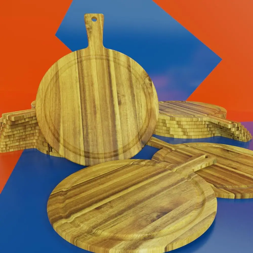 20 Pack Bulk Round Acacia… — Photo 1