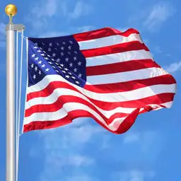 Outdoor Ground Flag Pole Kit,… — Photo 1