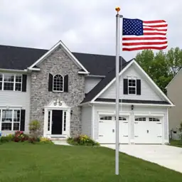 Outdoor Ground Flag Pole Kit,… — Photo 2