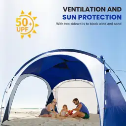 UNICAMPER Beach Tent 12x12ft UPF50+… — Photo 2