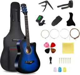 38-inch Wood Acoustic Guitar for… — Photo 1