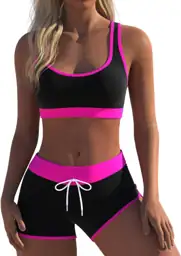 Womens Sport Two Piece Swimsuits… — Photo 1