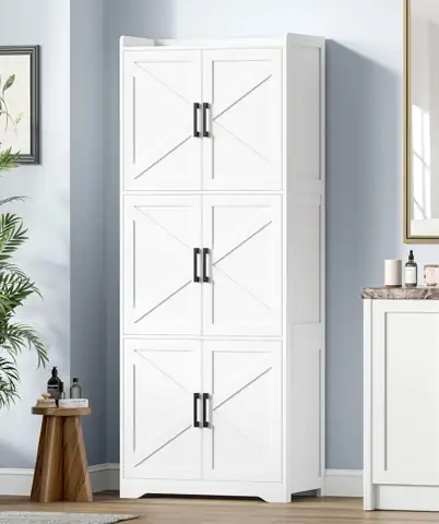 Akxomel 60.2'H Tall Bathroom Storage… — Photo 1