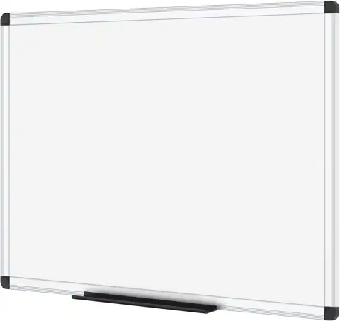 VIZ-PRO Magnetic Whiteboard/Dry Erase Board,… — Photo 1