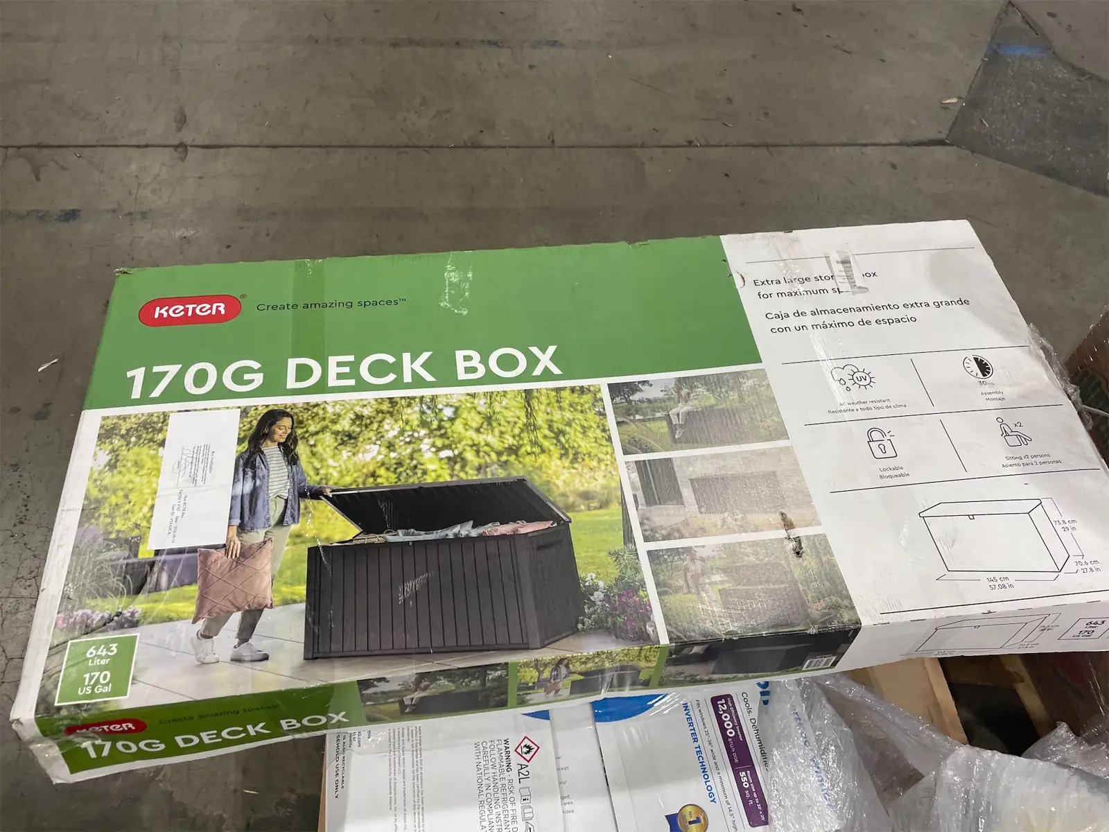 Keter 170 Gallon Outdoor Weather-Resistant… — Photo 1