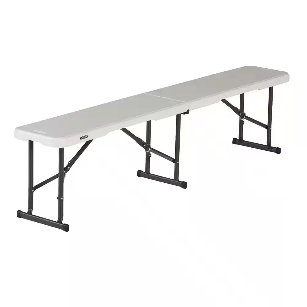 Almond Resin 6 ft. Fold-In-Half… — Photo 1