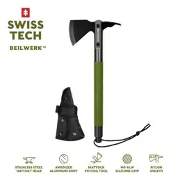 Swiss Tech Beilwerk Camping Hatchet… — Photo 1