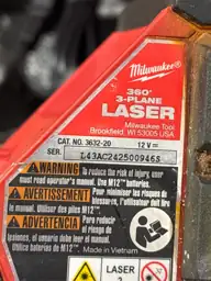 Milwaukee M12 3 beam Self… — Photo 6