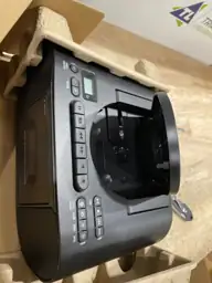 ONN Cassette Boombox with Bluetooth,… — Photo 4