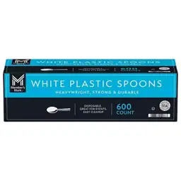 Member's Mark White Plastic Spoons,… — Photo 1