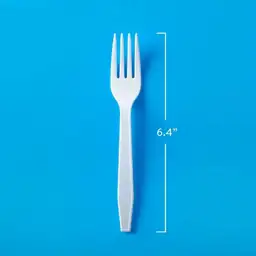 Member's Mark White Plastic Forks,… — Photo 2