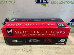 Member's Mark White Plastic Forks,… — Photo 3