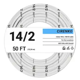 14/2 NM-B Cable 50 FT,… — Photo 1