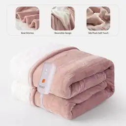 GOTCOZY Heated Blanket-Soft Plush Electric… — Photo 2