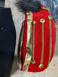 Nicky Bigs Novelties Morph Adult Toy Soldier Hat Majorette Ringmaster ...