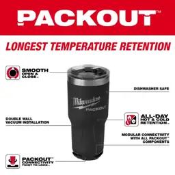 Milwaukee Packout 30 oz Black… — Photo 2