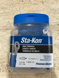 Sta-Kon 14RB-10 18-14 AWG Vinyl-Insulated… — Photo 4
