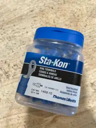 Sta-Kon 14RB-10 18-14 AWG Vinyl-Insulated… — Photo 4