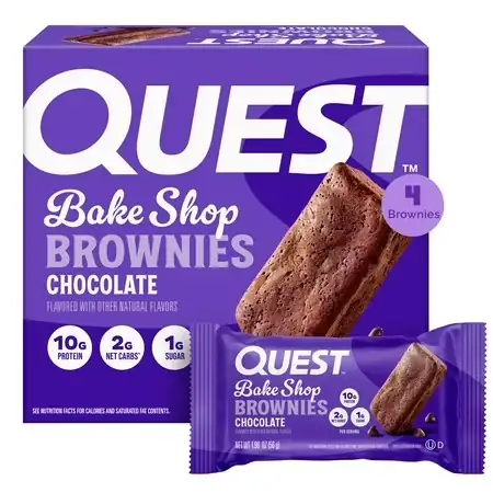 Quest Bake Shop Brownies, Chocolate… — Photo 1