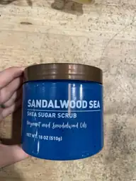 Sandalwood Sea, Shea Sugar Scrub — Photo 1