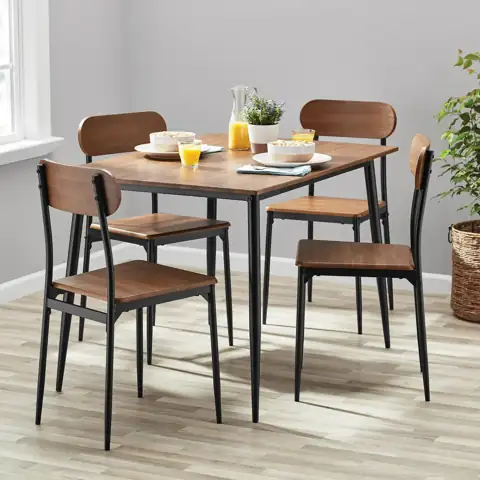 Mainstays 5-Piece Wood and Metal… — Photo 1
